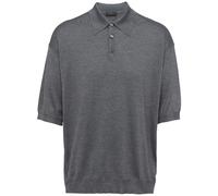 Prada silk polo shirt - Grey 48-50