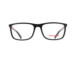 Prada Sport Glasses Frames PS03QV DG01O1 Black Rubbered Men