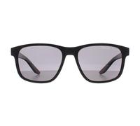 Prada Linea Rossa Man PS 06YS DG002G Sunglasses Injected Black Grey Pillow Polarized