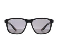 Prada Linea Rossa Man Prada Linea Rossa PS 06YS DG002G Sunglasses Injected Black Grey Pillow Polarized