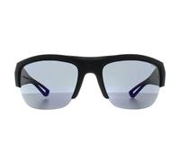 Prada Sport Sunglasses PSA01S 1BO10J Matte Black Dark Blue Violet Mirror