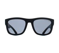 Prada Sport Sunglasses PS01ZS DG002G Black Rubber Dark Grey Polarized