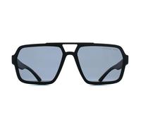 Prada Linea Rossa PS A06S DG002G Man Sunglasses Injected Black Grey Pilot Polarized