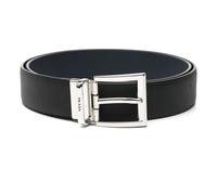 PRADA SS26 Saffiano Leather Reversible Belt 'Black Baltic Blue' 2CC004-053-F0RD7 10