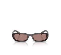 Prada PR B06S 17N60B Woman Sunglasses Acetate Turtle Brown Squared Normal