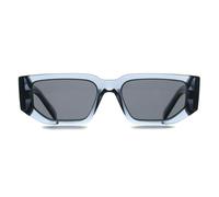 Prada Man PR 09ZS 17T08Z Sunglasses Acetate Blue Grey Squared Normal