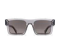 Prada PR 19WS 10J80Q Man Sunglasses Acetate Grey Grey Squared Normal