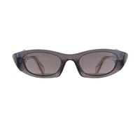 Prada PR B16S 20F80Q Woman Sunglasses Acetate Grey Grey Round Normal