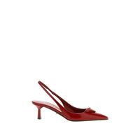 PRADA Triangle Logo Slingback 36
