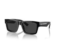 Prada Man Sunglass PR 25ZS - Frame color: Black, Lens color: Polarized Black
