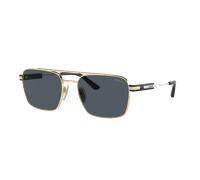 Prada Unisex Sunglass PR 67ZS - Frame color: Pale Gold, Lens color: Dark Grey