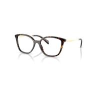 Prada Woman PR 02ZV 15D1O1 Optical frames Acetate Red Transparent Butterfly Normal