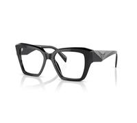 Prada Woman PR 09ZV 1AB1O1 Optical frames Acetate Black Transparent Squared Normal