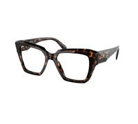 Prada Woman PR 09ZV 2AU1O1 Optical frames Acetate Turtle Transparent Squared Normal