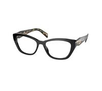 Prada Woman PR 19WV 1AB1O1 Optical frames Acetate Black Cat Eye Normal