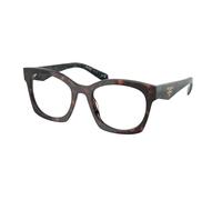 Prada Woman PR A05V 18Z1O1 Optical frames Acetate Turtle Transparent Geometric Normal
