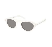 Prada Woman PR B15S 17K80R Sunglasses Acetate White Grey Geometric Normal