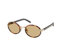 Prada Woman PR B56S 21E10R Sunglasses Steel Turtle Round Normal