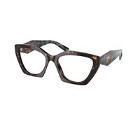 Prada Woman PR 09YV 2AU1O1 Optical frames Acetate Turtle Transparent Geometric Normal