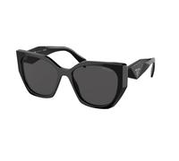 Prada Woman Prada PR 19ZS 1AB5S0 Sunglasses Acetate Black Grey Pillow Normal