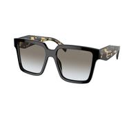 Prada Woman Prada PR 24ZS 1AB0A7 Sunglasses Acetate Black Grey Squared Normal Shaded