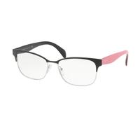 Prada Woman Prada PR 65RV 1BO1O1 Optical frames Metal Black Squared