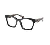 Prada Woman Prada PR A05V 13P1O1 Optical frames Acetate Black Geometric Normal