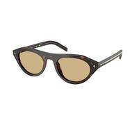 Prada Woman PR B15S 17N70R Sunglasses Acetate Turtle Brown Geometric Normal