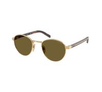 Prada Woman Prada PR B52S 5AK09Z Sunglasses Metal Gold Brown Pantos Normal
