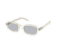Prada Woman Sunglass PR D06S - Frame color: Transparent Champagne, Lens color: Light Grey