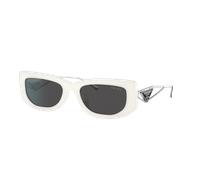 Prada Woman Sunglass PR 14YS - Frame color: Talc, Lens color: Dark Grey