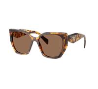 Prada Woman Sunglass PR 19ZS - Frame color: Honey Tortoise, Lens color: Dark Brown