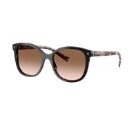 Prada Woman Prada PR 22ZS 28F90P Sunglasses Acetate Black Brown Squared Normal Shaded