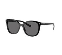 Prada Woman Sunglass PR 22ZS - Frame color: Black, Lens color: Polarized Dark Grey