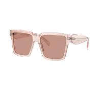 Prada Woman Sunglass PR 24ZS - Frame color: Geranium/Petal Crystal, Lens color: Dark Violet