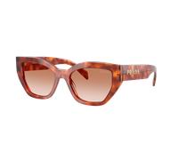 Prada Woman Sunglass PR A09S - Frame color: Cognac Tortoise, Lens color: Brown Gradient