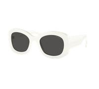 Prada Woman Sunglass PR A13S - Frame color: Talc, Lens color: Dark Grey