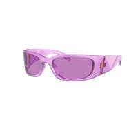 Prada Woman Sunglass PR A14S - Frame color: Transparent Ametyst, Lens color: Purple