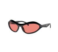 Prada Woman Sunglass PR A20S - Frame color: Black, Lens color: Pink