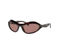 Prada Woman Sunglass PR A20S - Frame color: Root Tortoise, Lens color: Light Brown