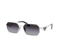 Prada Woman Sunglass PR A51S - Frame color: Silver, Lens color: Grey Gradient