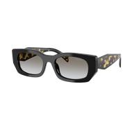 Prada Woman Sunglass PR B05S - Frame color: Black, Lens color: Grey Gradient