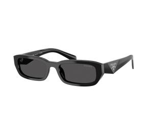 Prada Woman Sunglass PR B06S - Frame color: Black, Lens color: Dark Grey