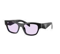 Prada Woman Sunglass PR B09S - Frame color: Black, Lens color: Violet