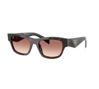 Prada Woman Sunglass PR B09S - Frame color: Root Tortoise, Lens color: Light Brown Gradient Bordeaux