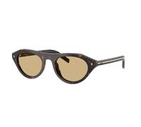 Prada Woman Sunglass PR B15S - Frame color: Root Tortoise, Lens color: Light Brown