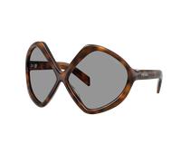 Prada Woman Sunglass PR B21S - Frame color: Juniper Tortoise, Lens color: Grey