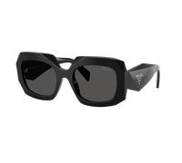 Prada Woman Sunglass PR B23S - Frame color: Black, Lens color: Dark Grey