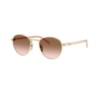 Prada Woman Sunglass PR B52S - Frame color: Pale Gold, Lens color: Brown Gradient