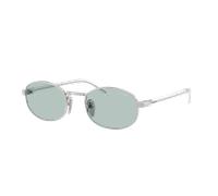 Prada Woman Sunglass PR B53S - Frame color: Silver, Lens color: Azure